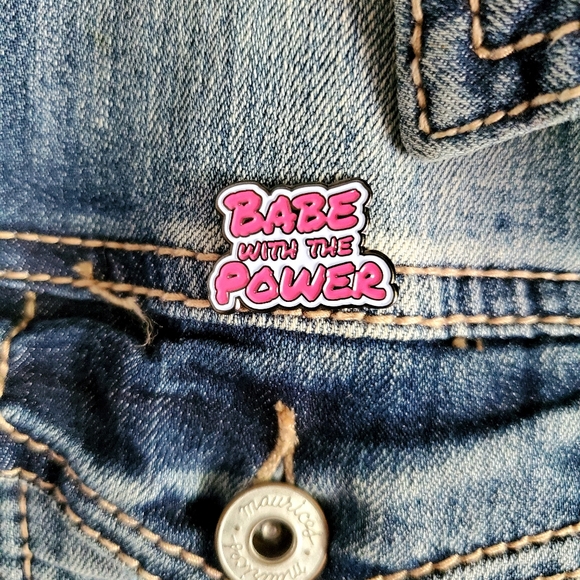 2/$20. Labyrinth Babe With the Power Enamel Pin. - Picture 1 of 1